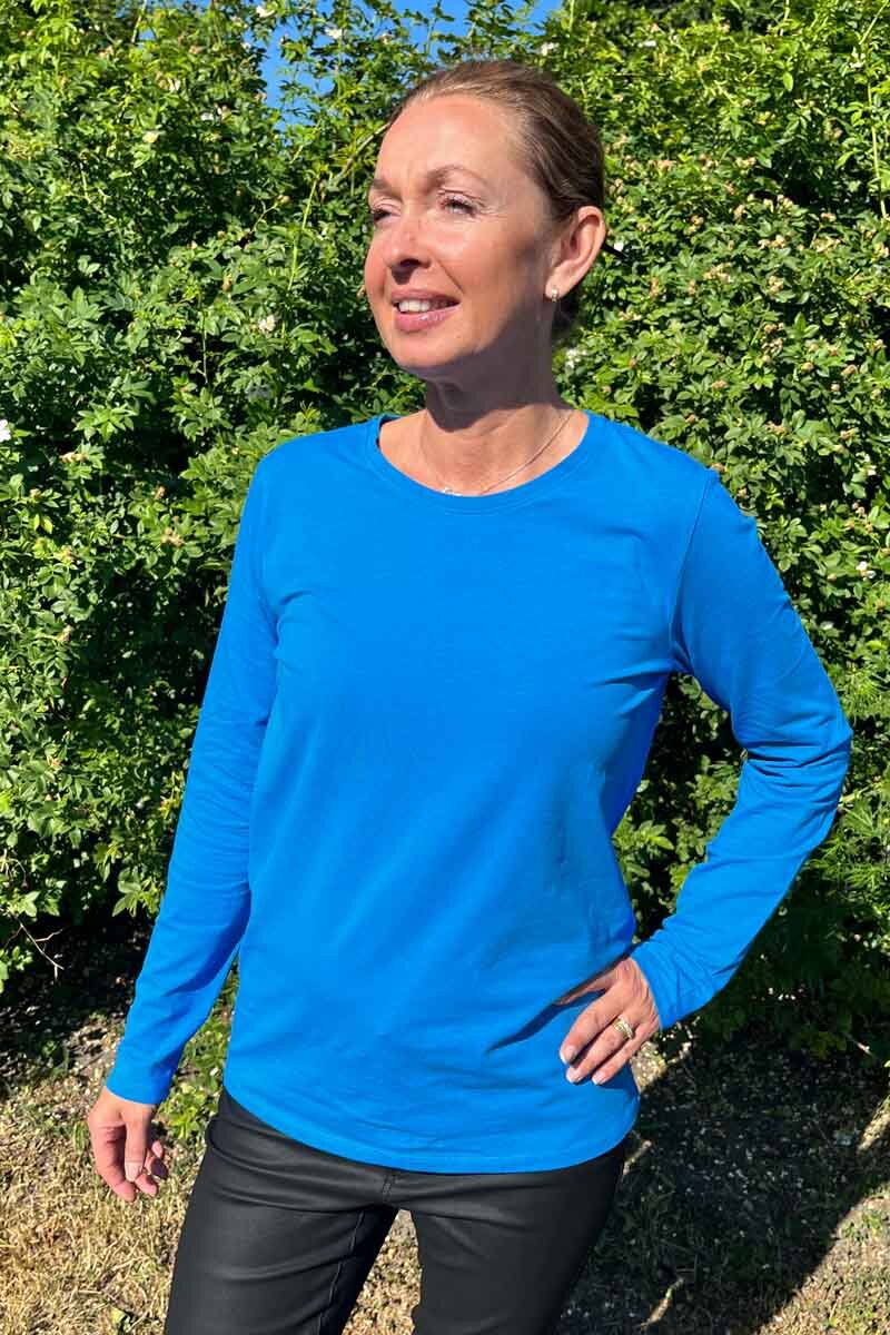 Freequent-Fenja-Tee-Langarm-Dam-French-Blue-10