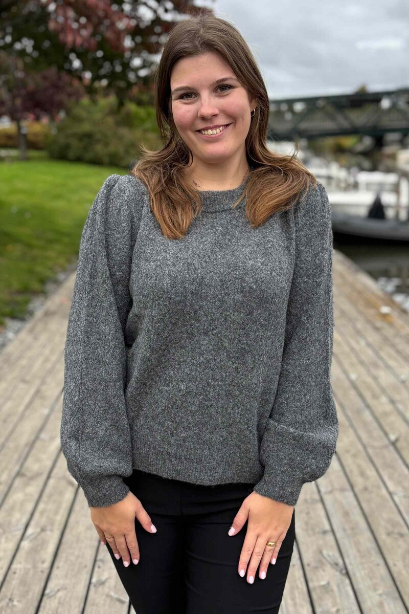 Freequent-Grsevalin-Pullover-Dam-Dark-Grey-Melange-10
