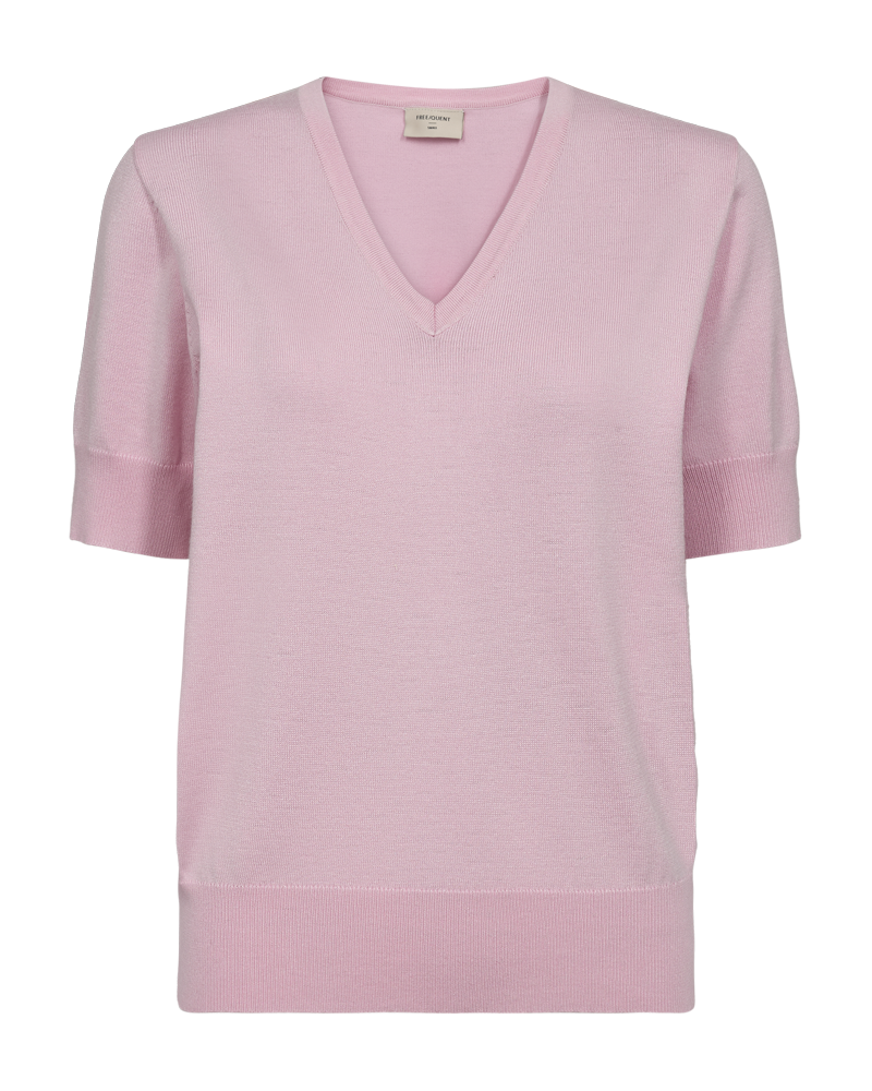 Freequent-Katie-Kortarmad-Pullover-Dam-Sweet-Lilac-1