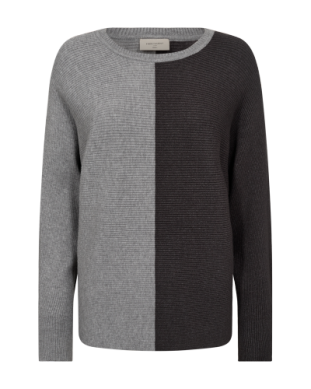 Freequent-Mille-Troja-Dam-Medium-Grey-Melange-W-Charcoal-Melange-1