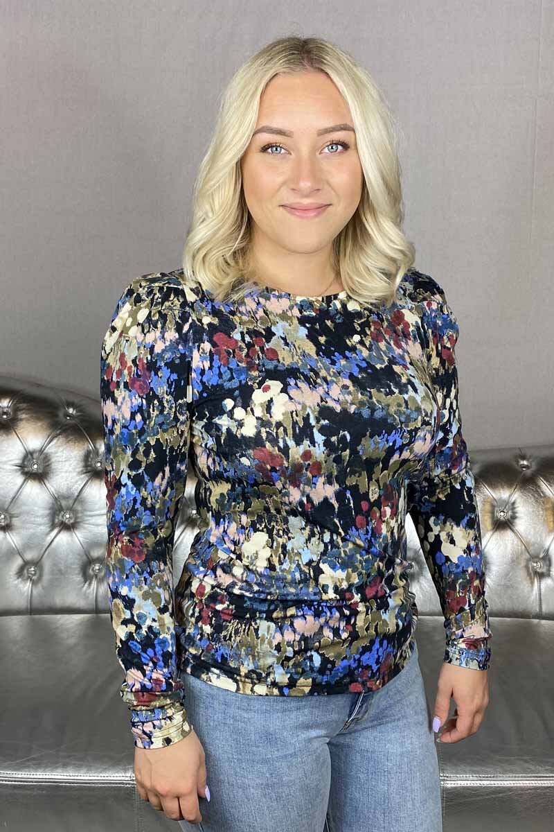 Freequent-Prue-Blus-Dam-Navy-Blazer-10