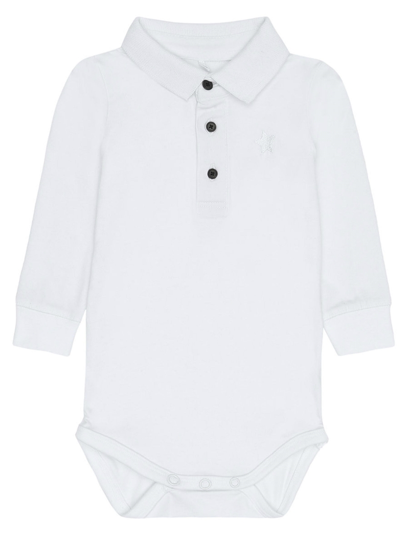 Geolo Ls Polo Body NB Bright White