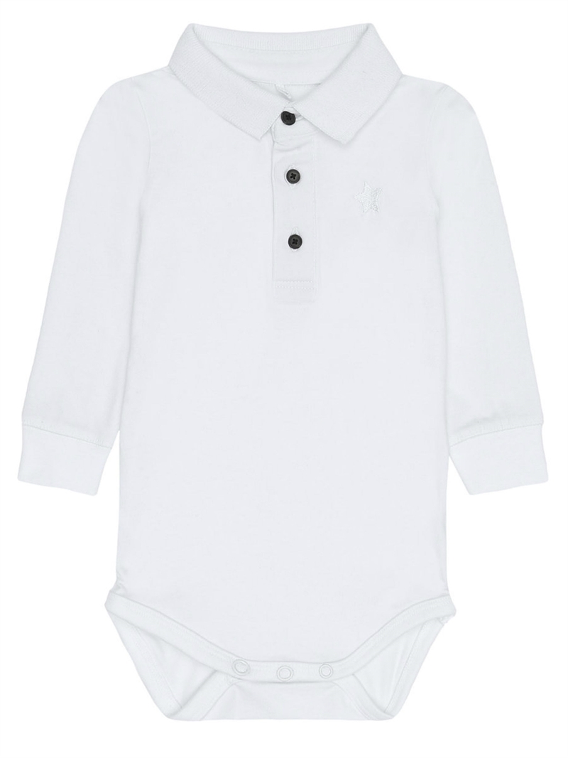 Geolo Ls Polo Body NB Bright White