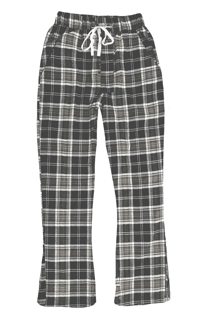 Gill Flanell Byxa Dam Black