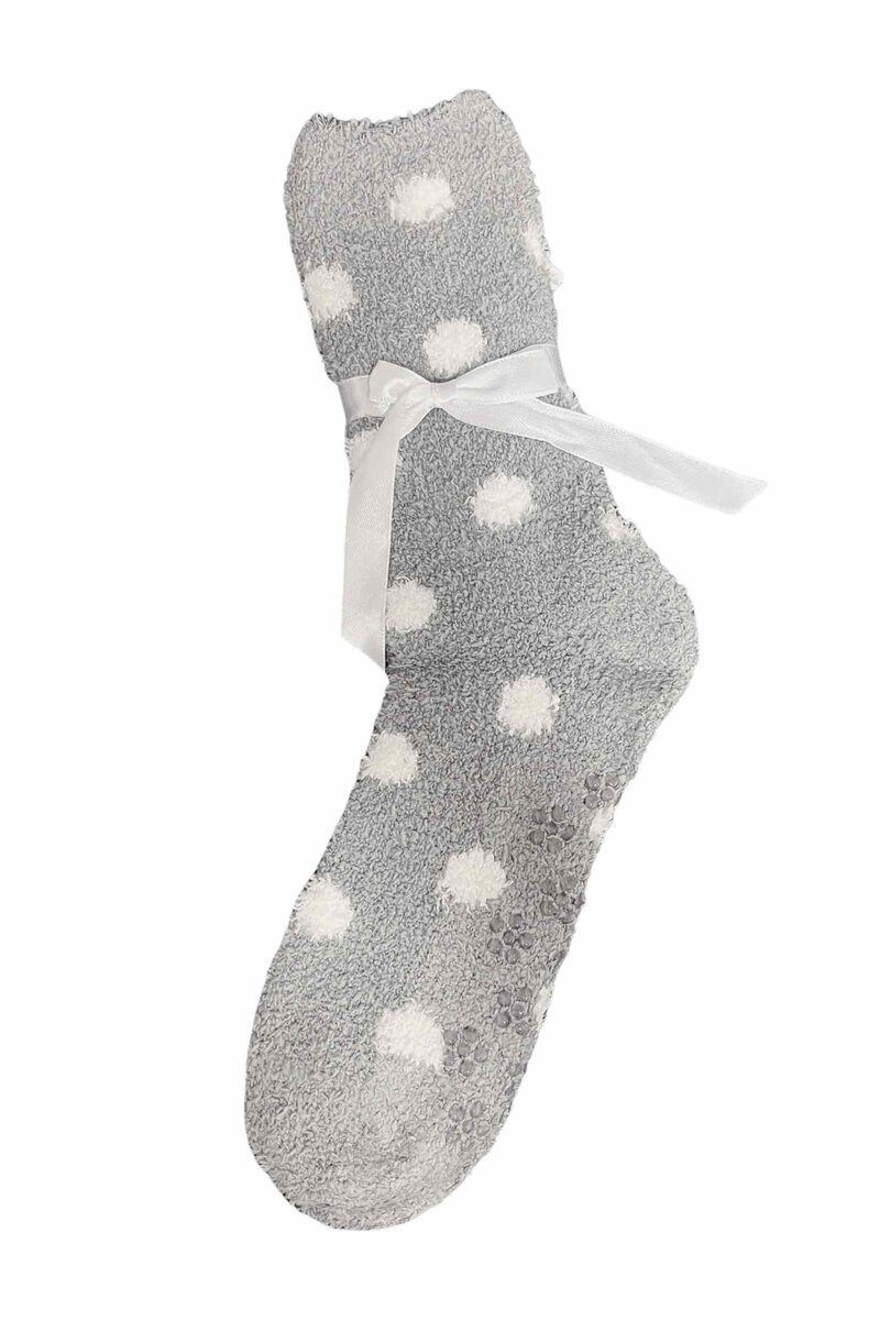 Gill-Myssocka-med-halkskydd-Dam-Gra-Prickig-1