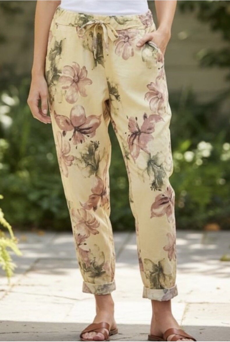 Gladys-Ankelbyxa-Dam-Yellow-Chica-London--Smilebutiken-1