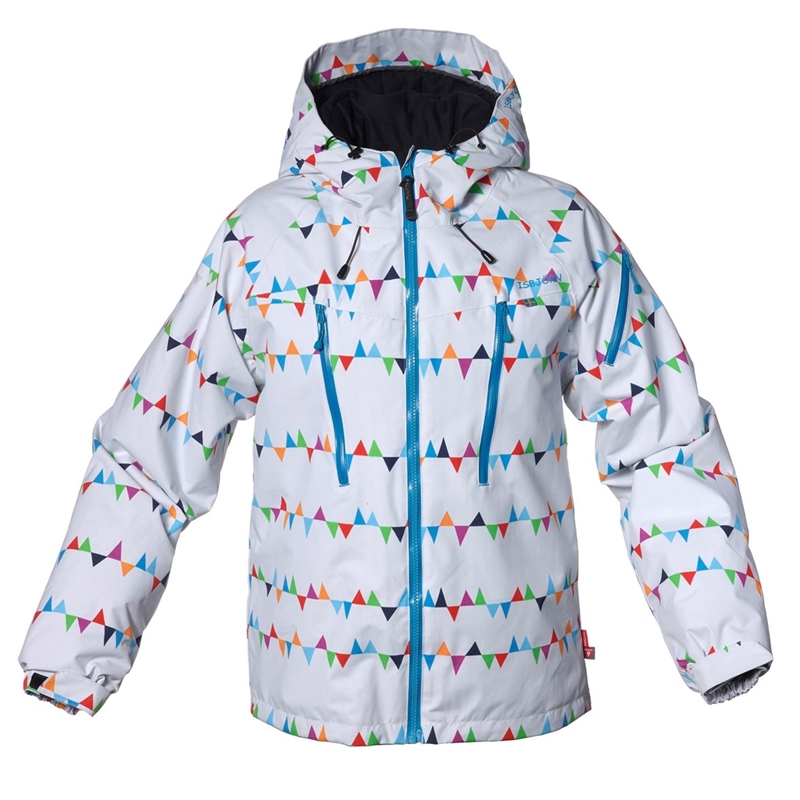 Isbjörn Of Sweden Helicopter Winter Jacket PeaksWhite Vinterjacka Barn