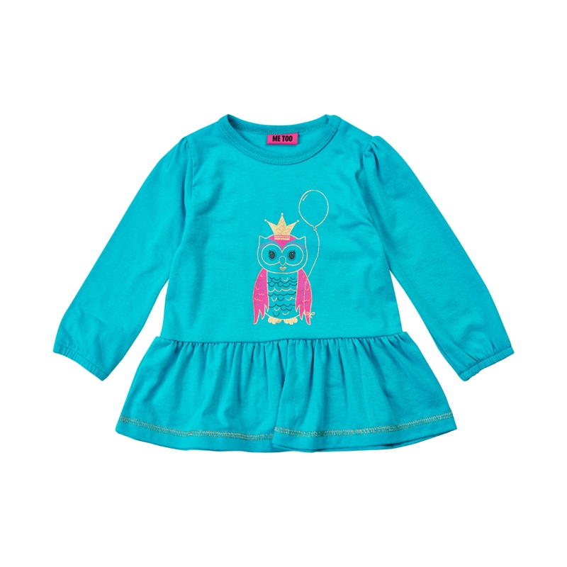 Me Too Hille 131 Tunic Ls Bluebird Mini Me Too
