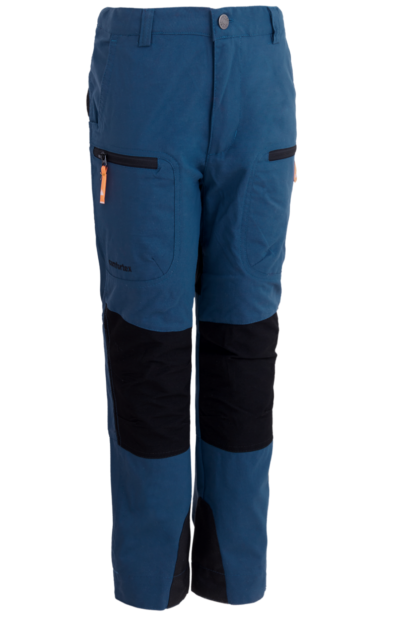 Hunter Pant Jr Midnight Navy Outdoorbyxa Junior Tuxer ny