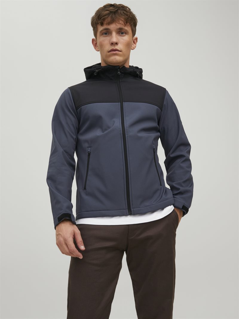 Jack & Jones Marvin Softshelljacka Herr Ombre Blue