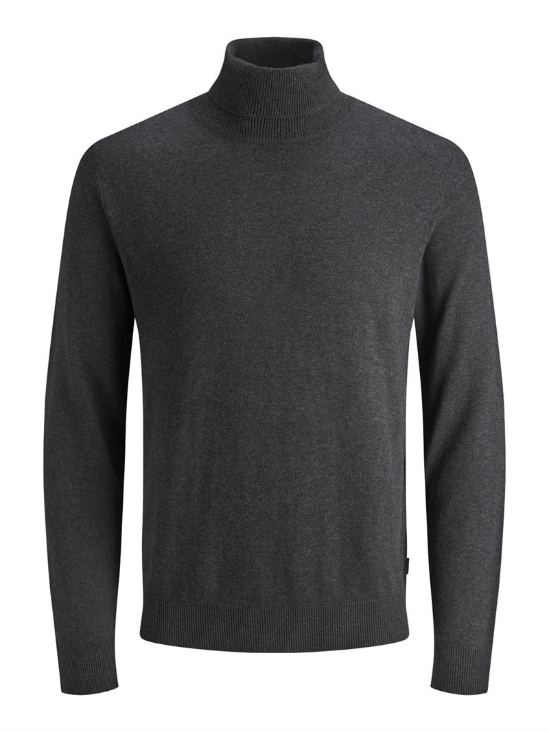 Jack & Jones Emil Polotröja Herr Dark Grey Melange