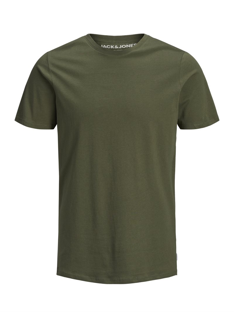 Jack & Jones Organic Bas T-shirt Herr Oliv