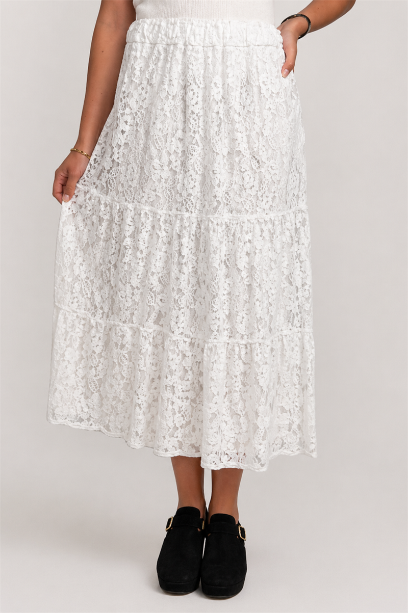 Janice Spetskjol Dam White Chica London | Smilebutiken