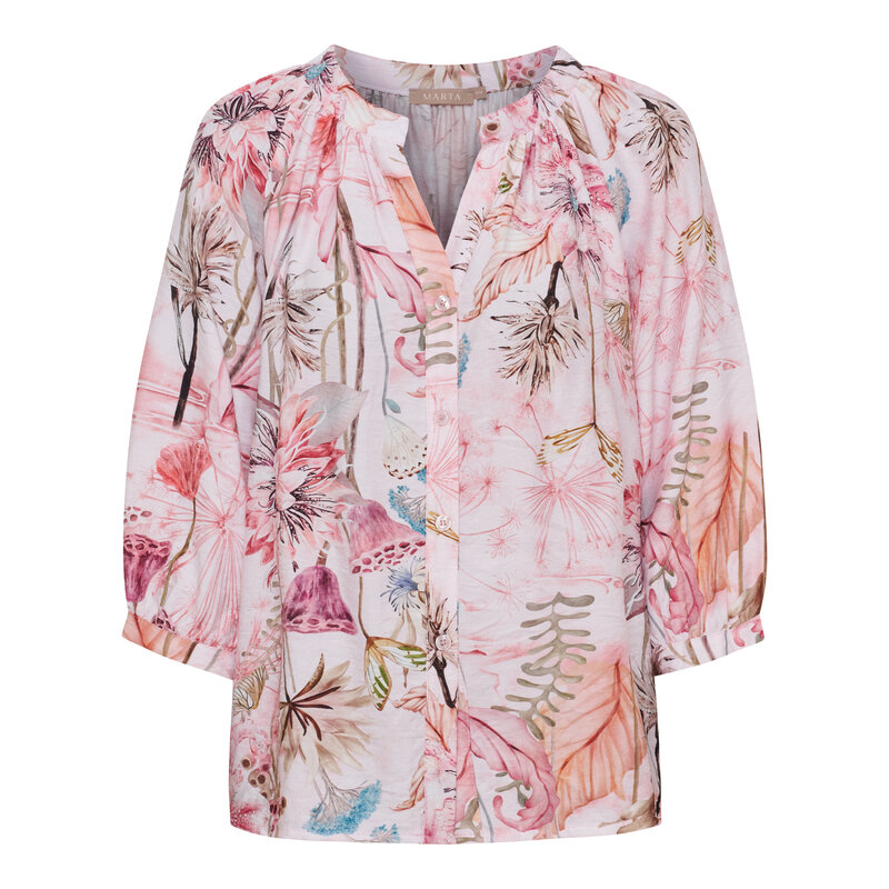 Jordan-V-ringad-Blus-Dam-Rosa-Marta-du-Chateau--Smilebutiken-1