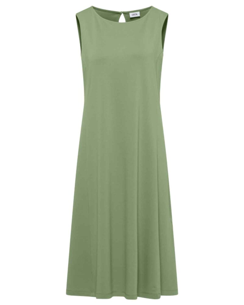 Joyce-Armlos-Trikaklanning-Dam-Deep-Matcha-Green-Cecil--Smilebutiken-4