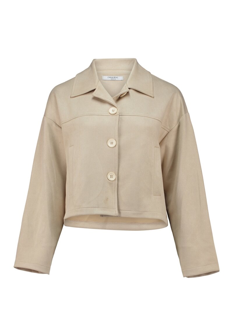 Kiaraa-Kort-Jacka-Dam-Beige-Zabaione--Smilebutiken-1