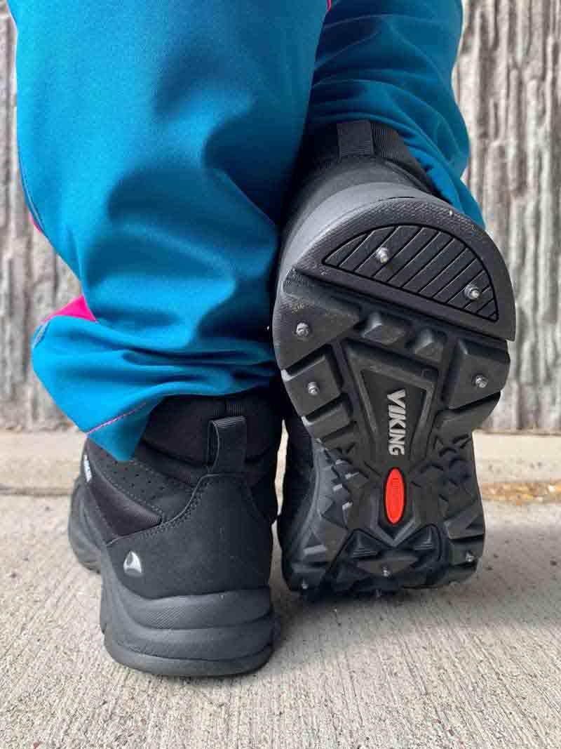 Viking Komfort Mid Spikes GTX Dam Svart