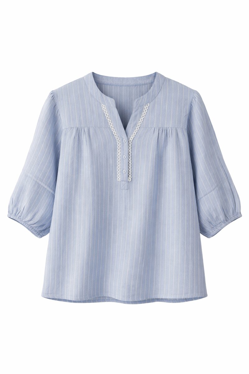 Kopenhaken-Elba-Blus-Dam-Halogen-Blue-1