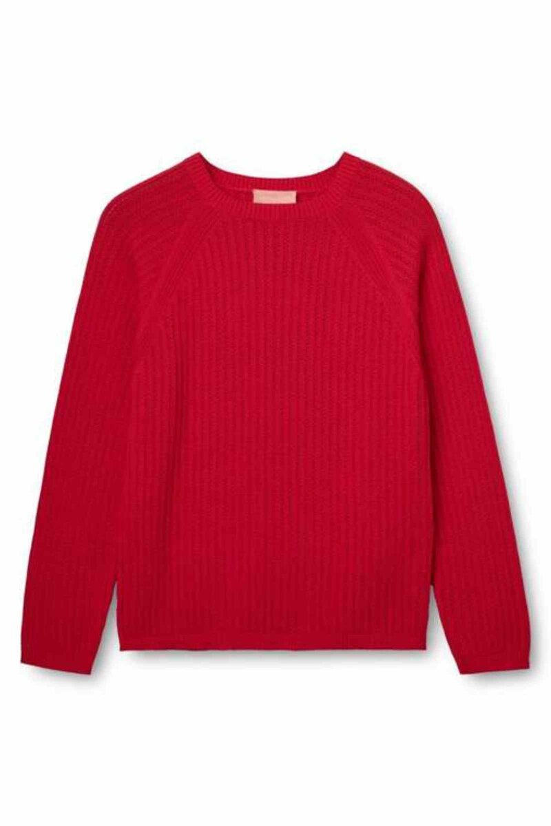 Kopenhaken-Joelle-Stickad-Troja-Dam-Poppy-Red-1