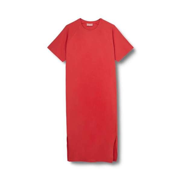 Kopenhaken-Masur-T-shirtklanning-Dam-Poppy-Red-1