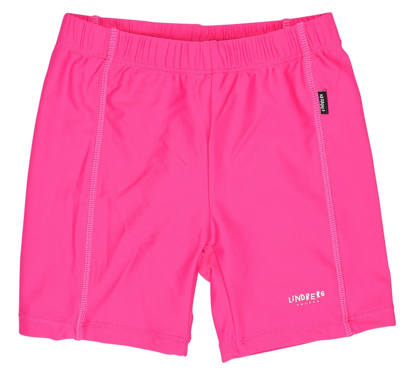 Korfu Sun Trunks Cerise Solskyddskläder Barn Lindberg