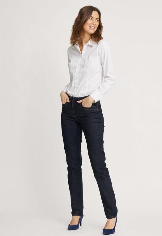 LauRie-Charlotte-ML-Rak-Jeans-Dam-Morkbla-1