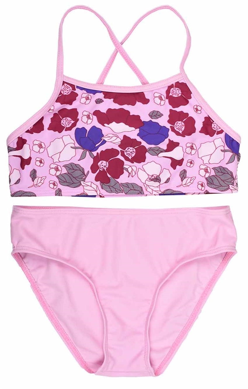 Leah Bikini Blommig Rosa Barn Junior Lindberg