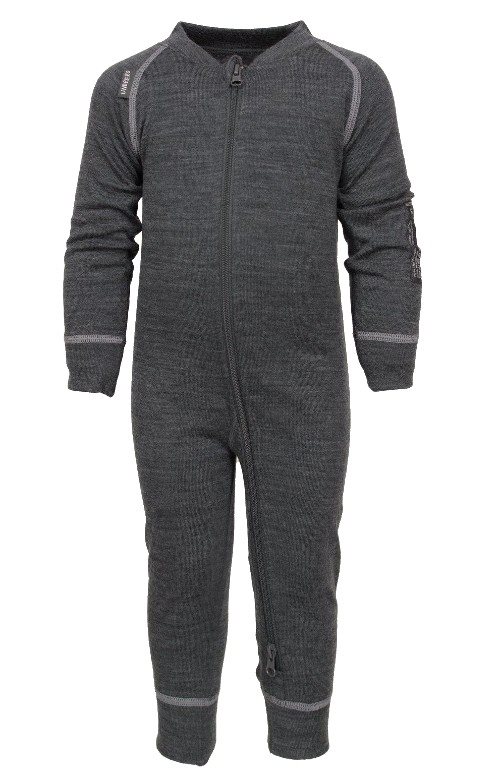 Lindberg Merino Overall Underställ Barn Anthracite