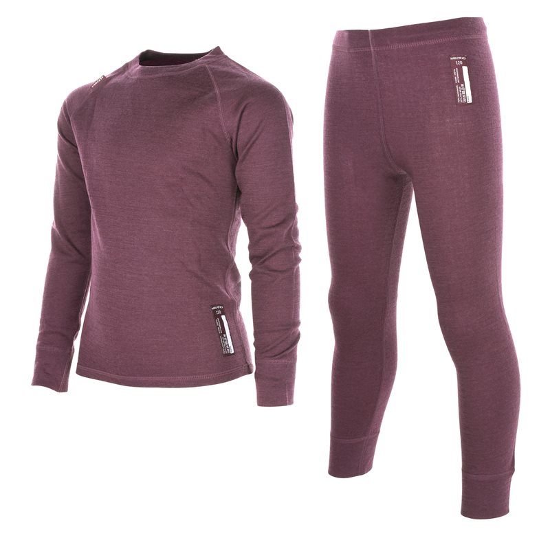 Lindberg Merino Underställ Junior Dry Rose