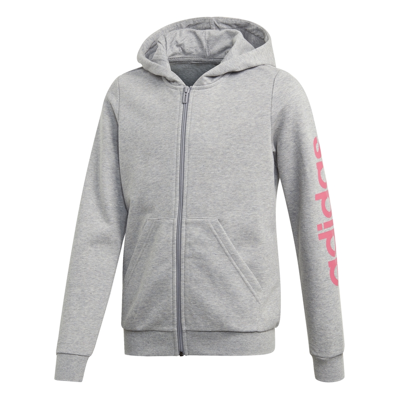 Linear Full-Zip Hoodie Grå Junior