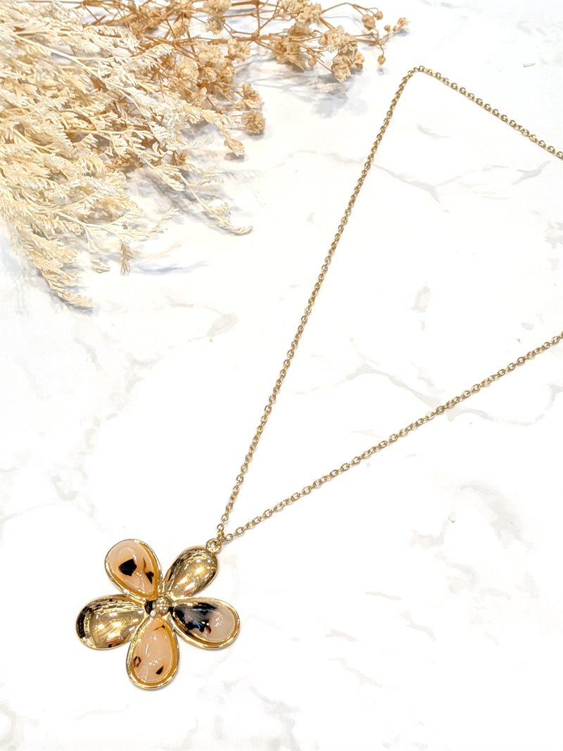 Lolo---Yaya-Tuva-Halsband-Dam-Gold-Flower-1.JPG