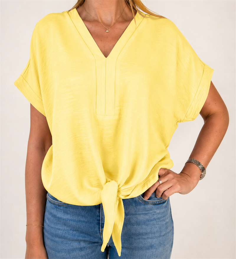 Maija Topp med Knyt Dam Yellow Chica London | Smilebutiken