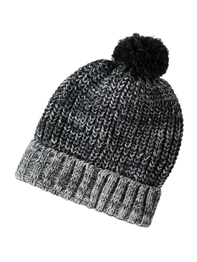 Manon Knit Hat Asphalt Vintermössa Barn Name it