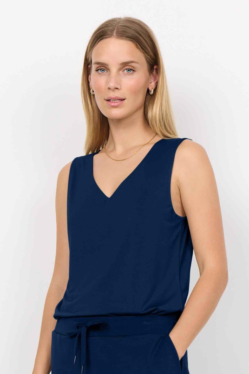 Marica-283-V-ringat-Linne-Dam-Navy-Soyaconcept--Smilebutiken-1-(1)