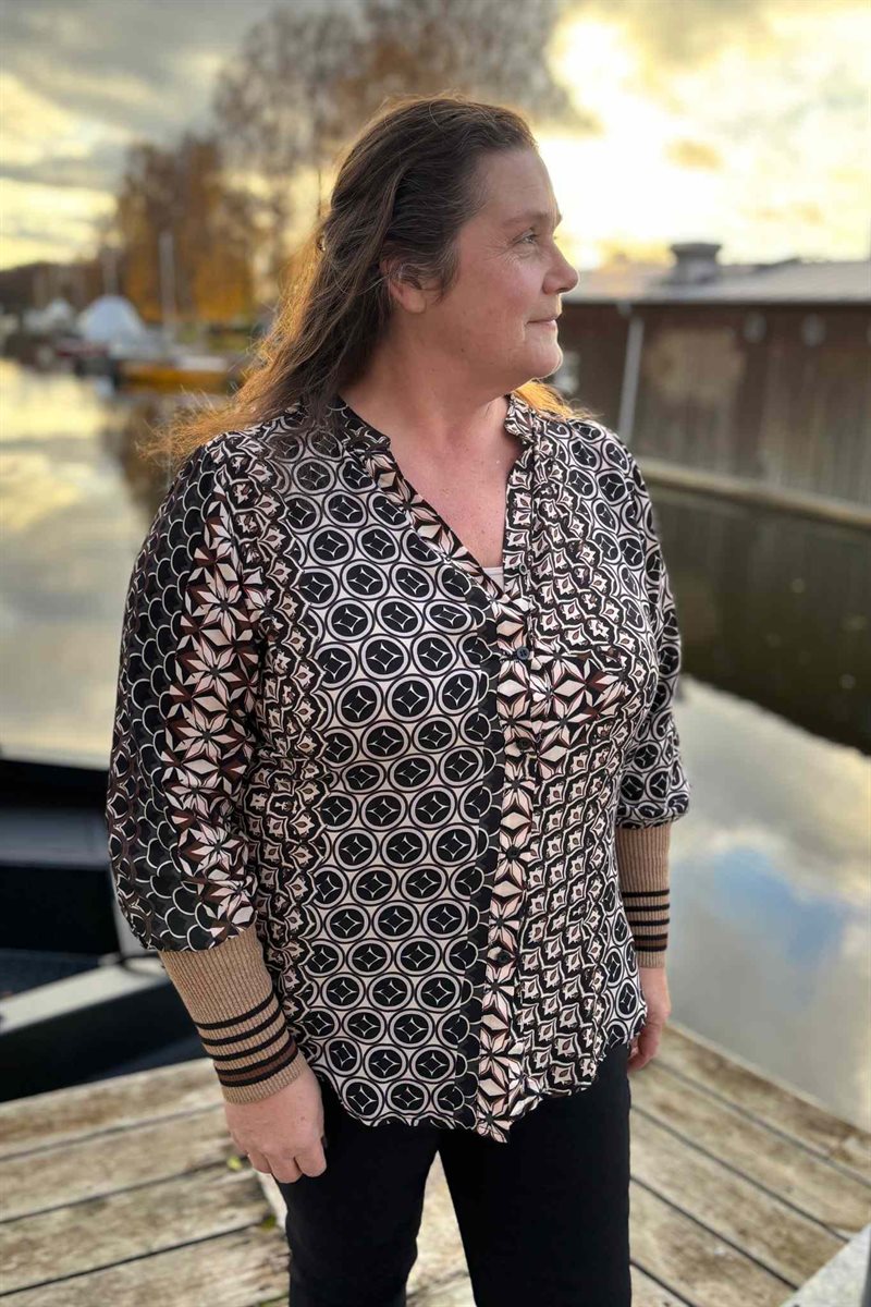 Marta du Chateau Arabella Skjorta Dam Nero