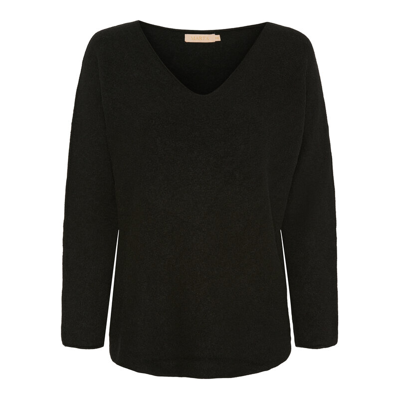 Marta-du-Chateau-Celina-V-ringad-Pullover-Dam-Black-1