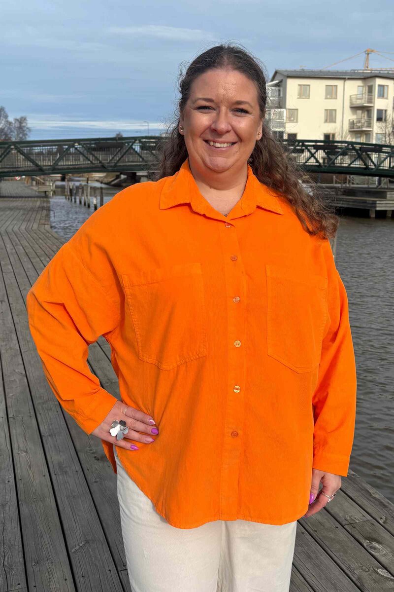 Marta du Chateau Coline Skjorta Manchester Dam Orange