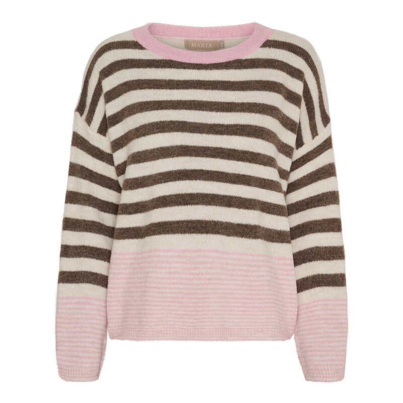 Marta-du-Chateau-Elara-Stickad-Troja-Dam-Fango-Burro-Rosa-1