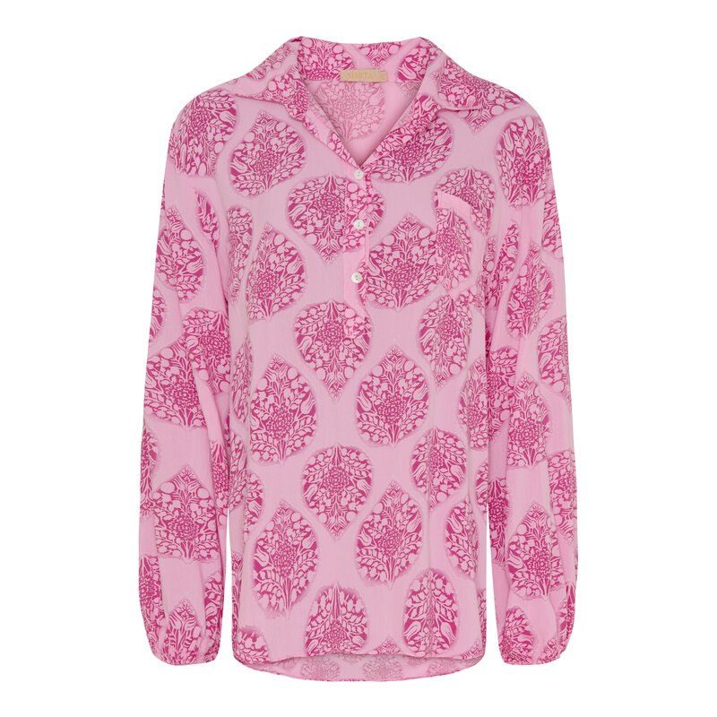 Marta-du-Chateau-Ronja-V-ringad-Skjortblus-Dam-Fuxia-Heart-1