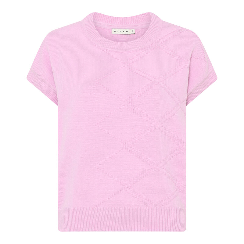 Micha-Ariel-Kortarmad-Pullover-Dam-Rose-1