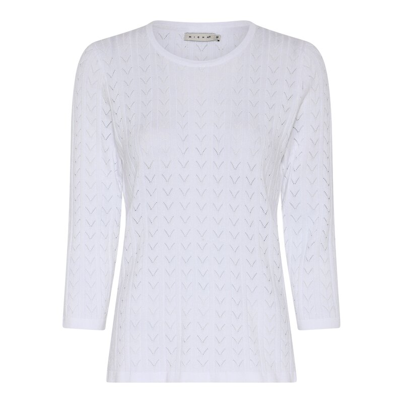 Micha Dawn Pullover Dam Bright White