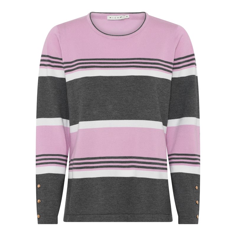 Micha Reese Pullover Dam Rose Grey