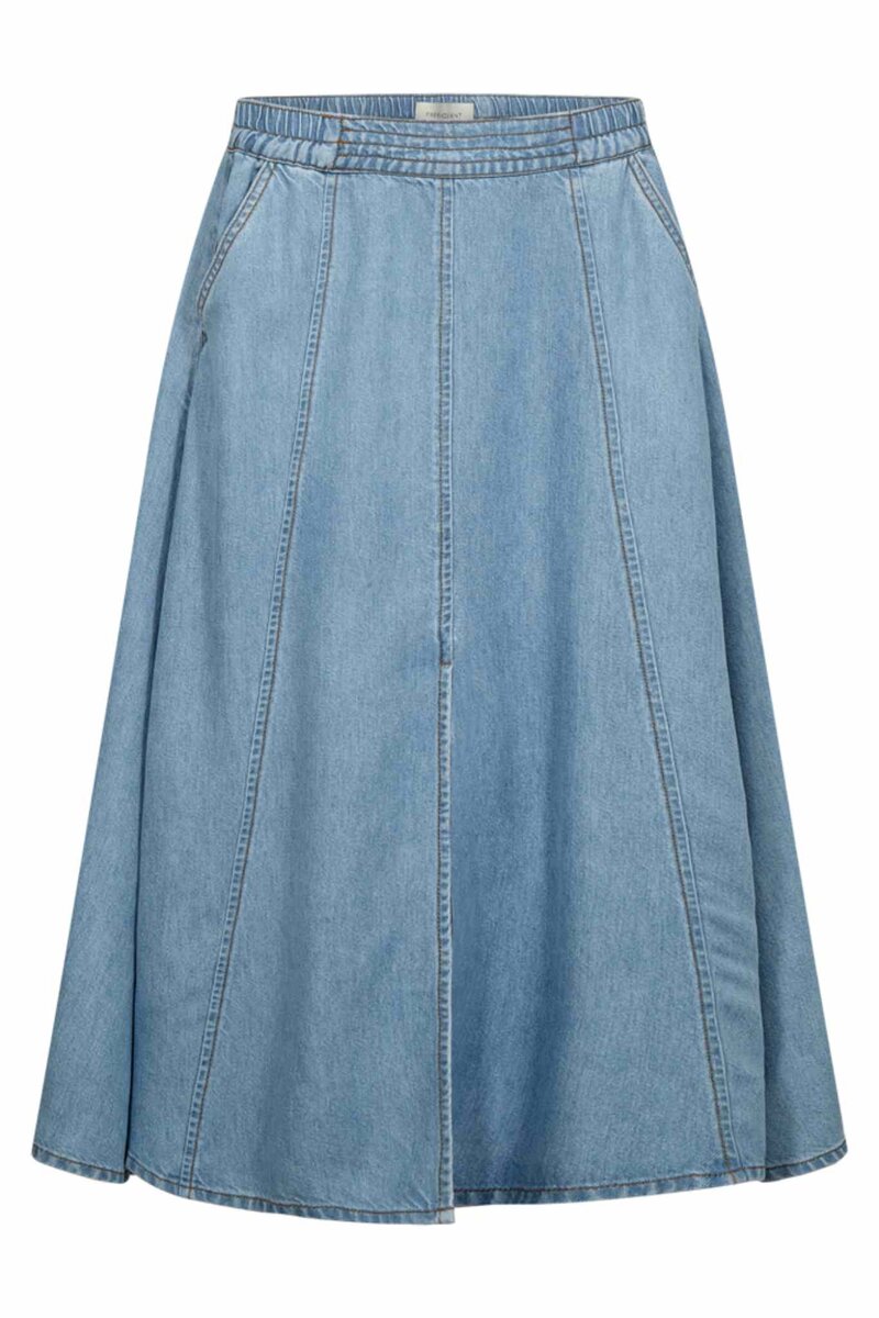 Milo-Kjol-Dam-Light-Blue-Denim-Freequent--Smilebutiken-1