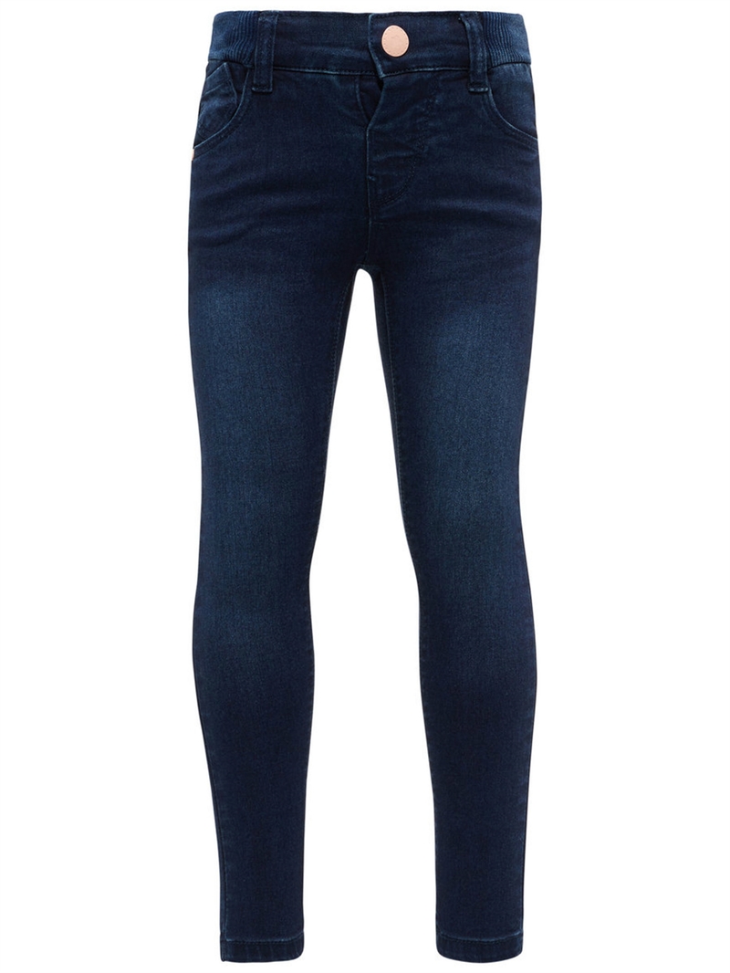 Polly Skinny Fit Jeans Mini Dark Blue Denim Name it