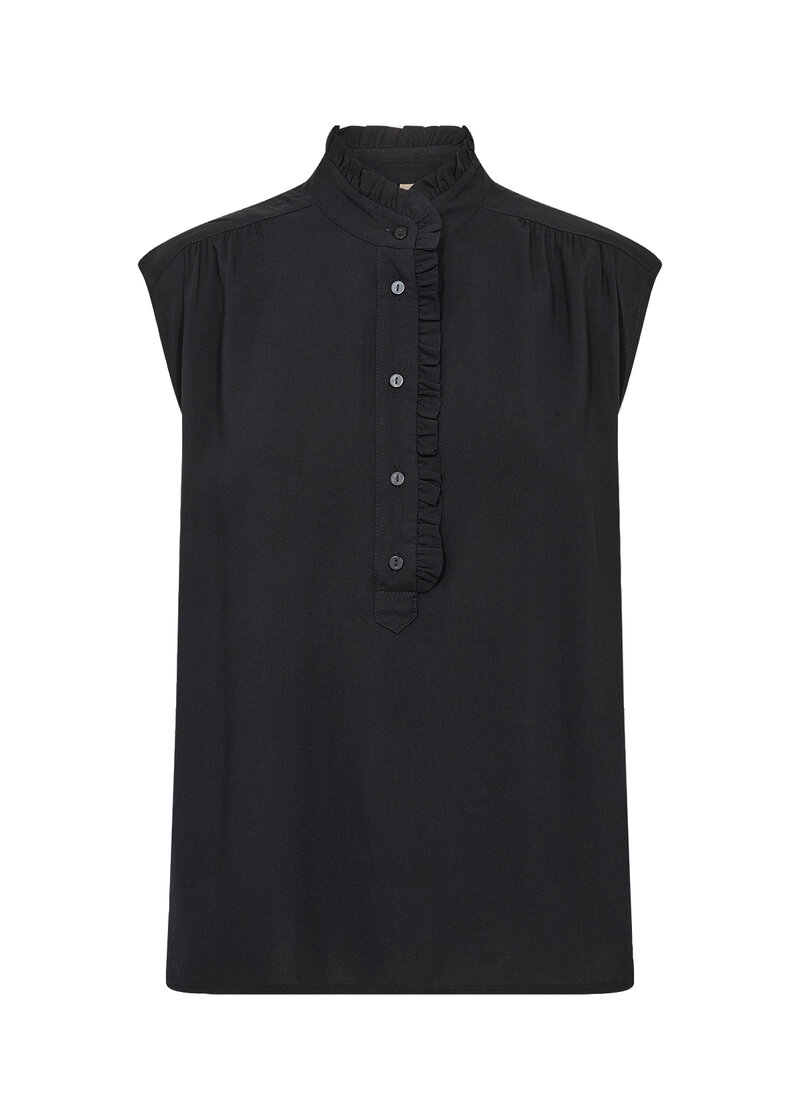 Radia-232-Kortarmad-Topp-Dam-Black-Soyaconcept--Smilebutiken-1