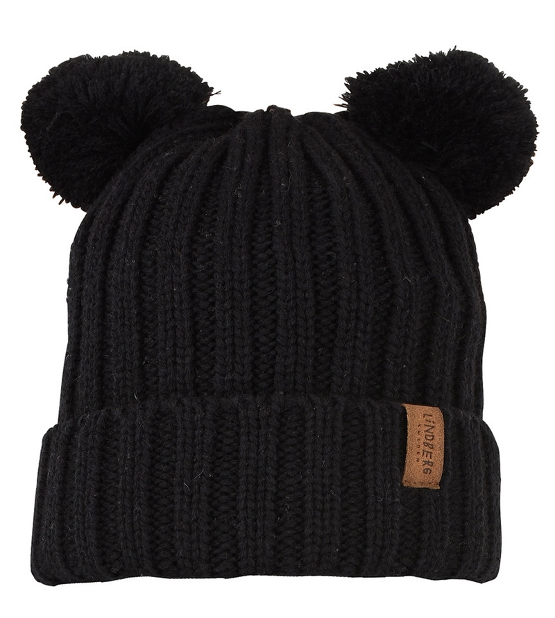 Roxtuna Baby Hat Black Mössa Bebis Lindberg