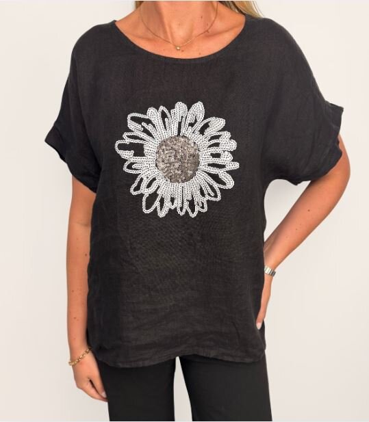 Ruth-Linnetopp-med-Blomma-Dam-Black-Chica-London--Smilebutiken-1