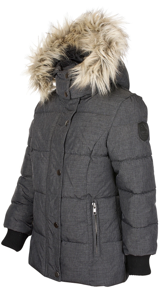 Seefeld Jacket Anthracite Vinterjacka Barn Junior Lindberg