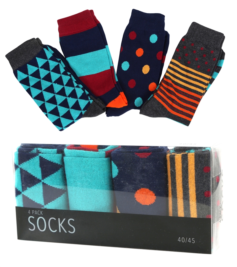 Socks 4-pack Herrstrumpor