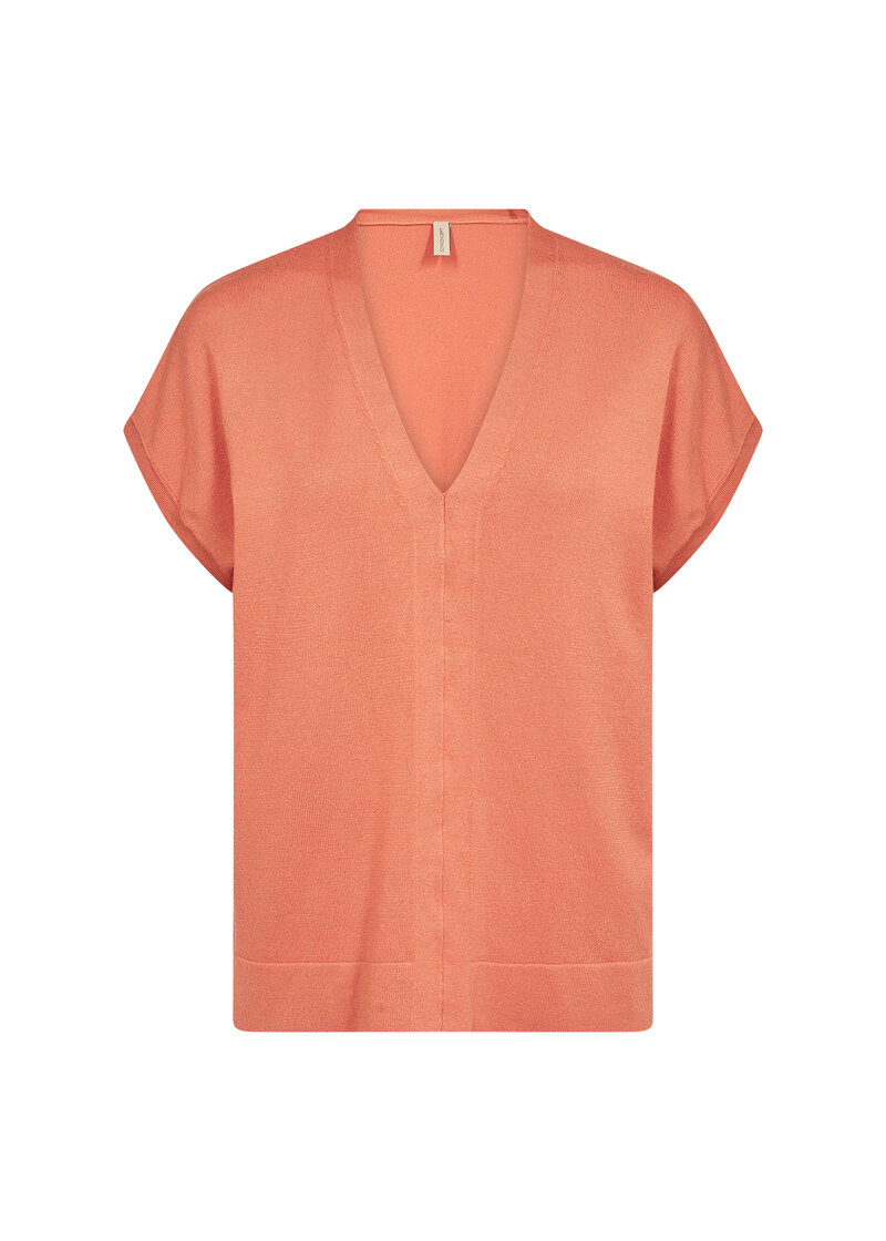 Soyaconcept-Dollie-757-V-ringad-Pullover-Dam-Mandarin-1